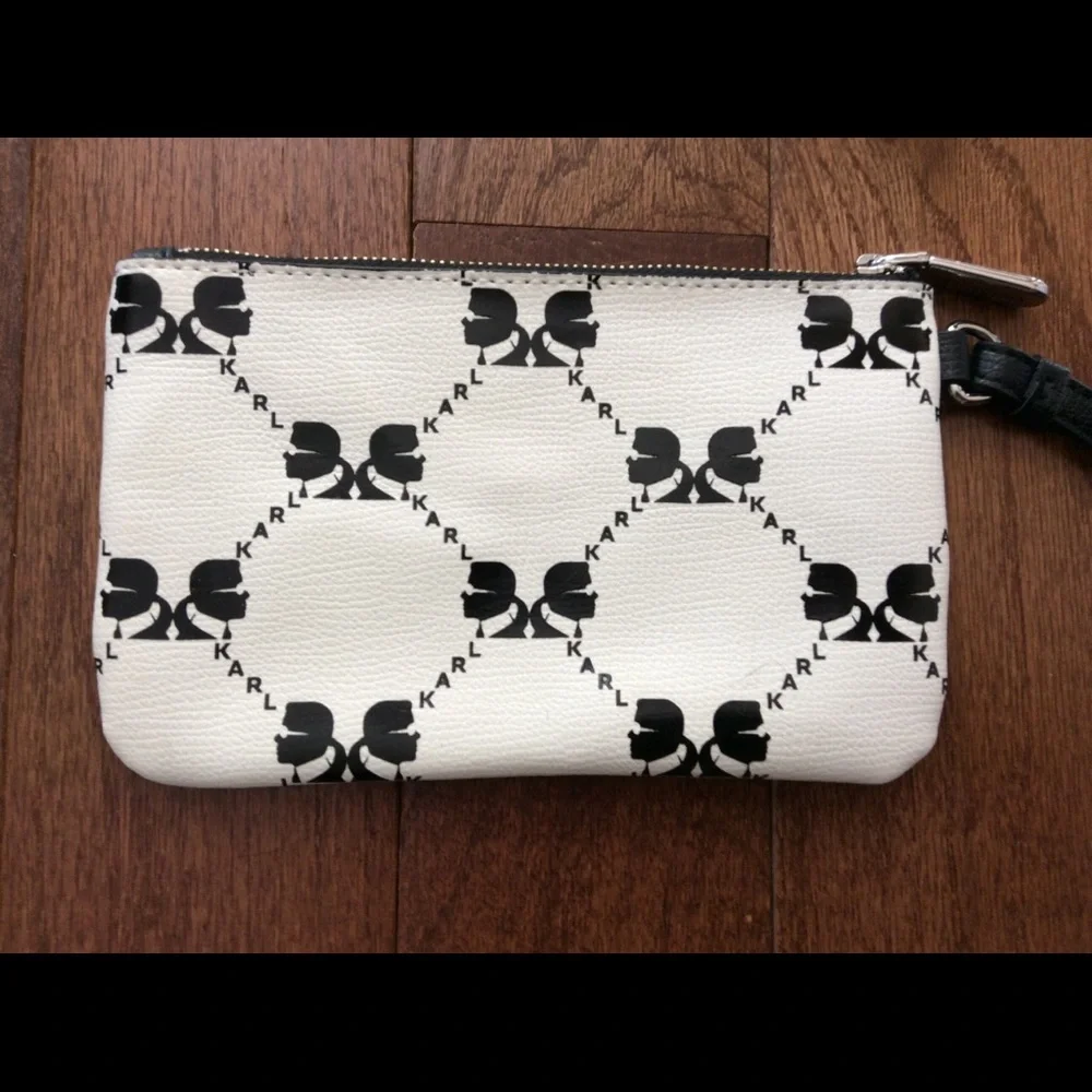 Karl Lagerfeld: Adele Wristlet/ Wallet.